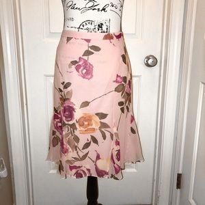 Banana Republic silk skirt